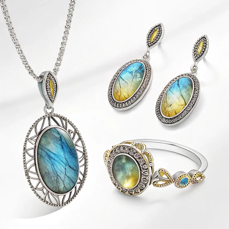 Labradorite stone
