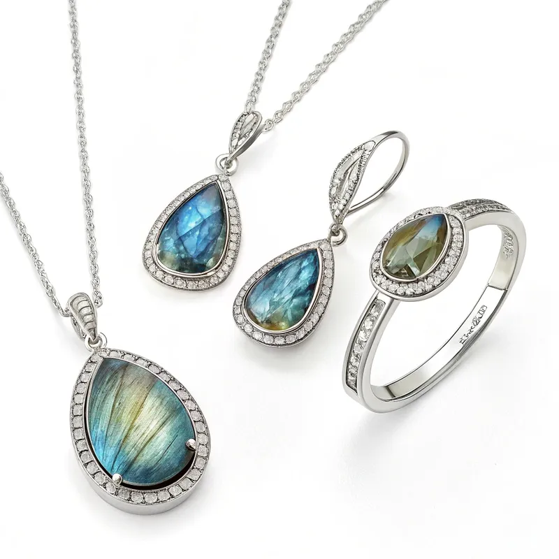 Labradorite stone