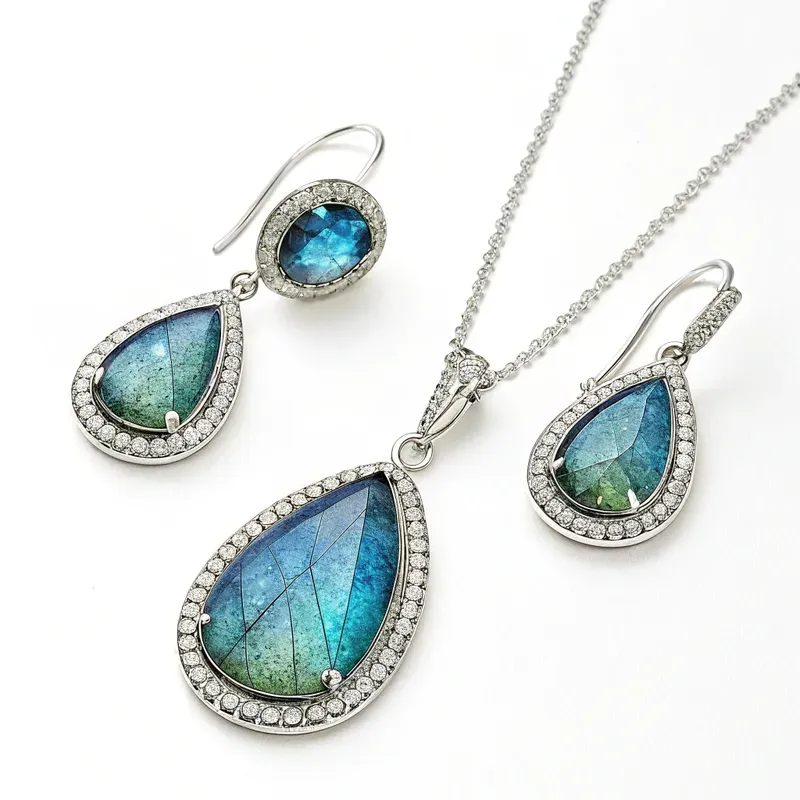 Labradorite stone jewelry