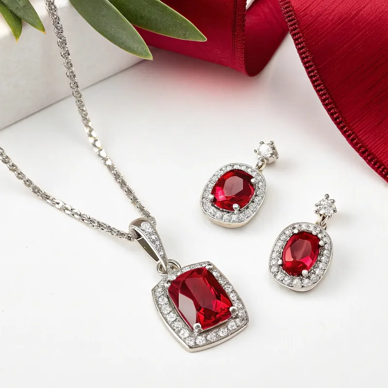Ruby stone jewelry