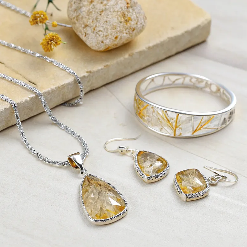 Rutile quartz