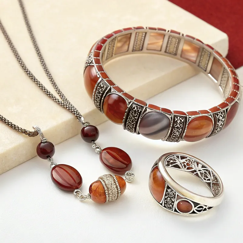 Sardonyx stone jewelry