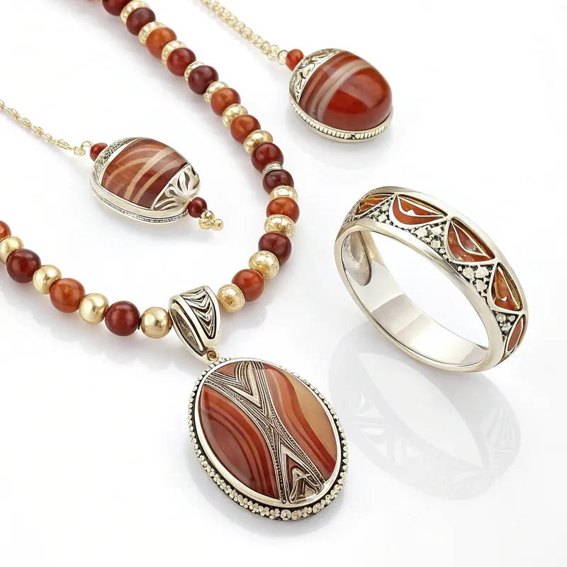 Sardonyx stone jewelry