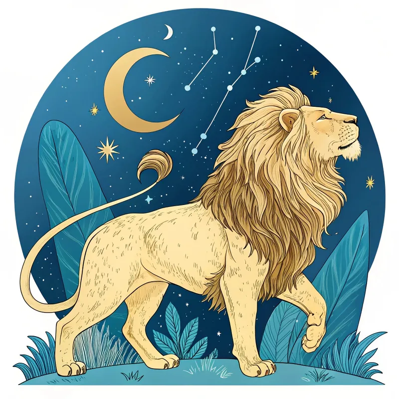Zodiac sign Leo