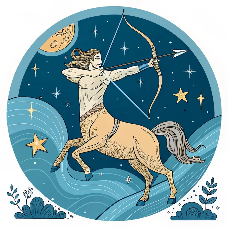 Zodiac sign Sagittarius