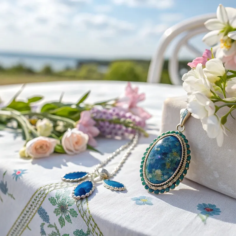 Azurite: a deep-blue mineral of intuition and wisdom. Explore its origin, healing properties, talismans, zodiac suitability, and how to spot fakes.