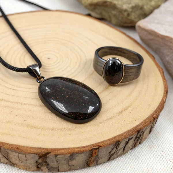 Nuummite Jewelry Nuummite Stone: Complete Guide to Properties, Meaning & Uses