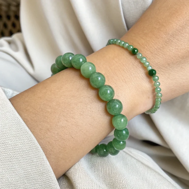 Nephrite Jade Bracelet Worn Jade: properties of the stone and who it suits according to the zodiac sign